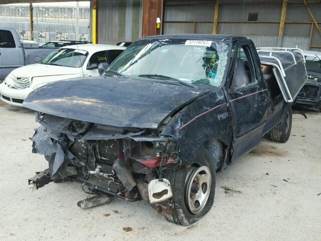 1FTZF17261NA93436 - 2001 FORD F150 BLACK photo 2