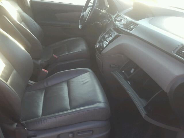 5FNRL5H65BB032144 - 2011 HONDA ODYSSEY EX BROWN photo 5