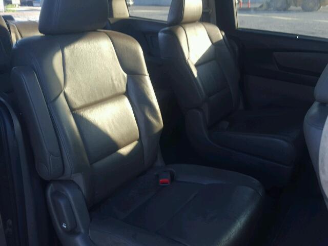 5FNRL5H65BB032144 - 2011 HONDA ODYSSEY EX BROWN photo 6