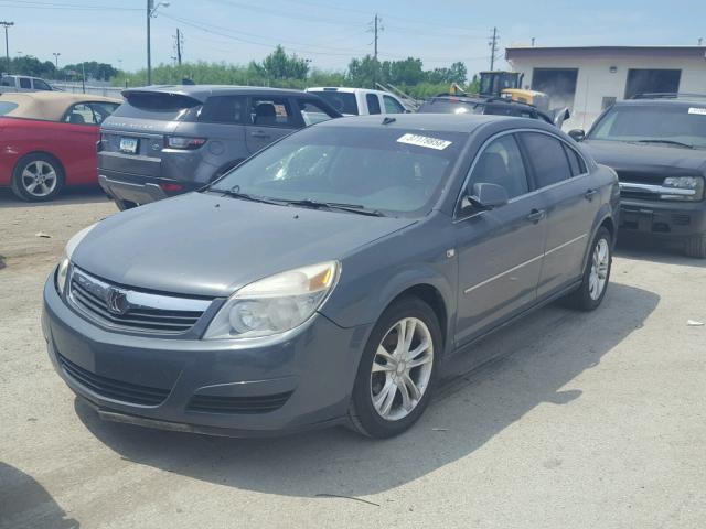 1G8ZS57B88F237375 - 2008 SATURN AURA XE GRAY photo 2