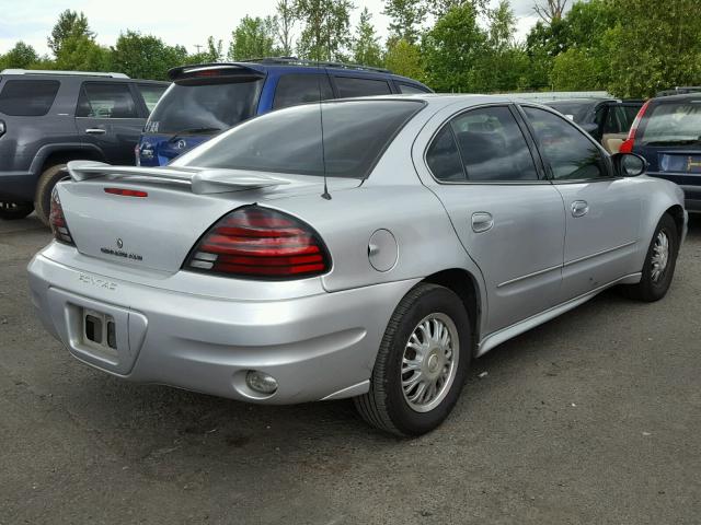 1G2NF52E94C239615 - 2004 PONTIAC GRAND AM S Gümüş foto 4