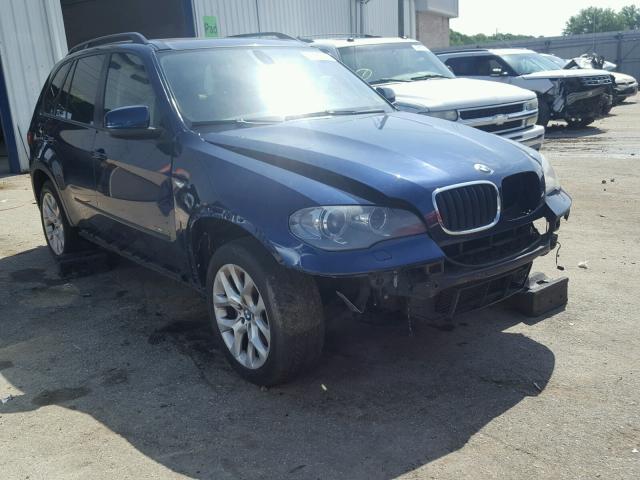 5UXZV4C55CL745254 - 2012 BMW X5 XDRIVE3 BLUE photo 1