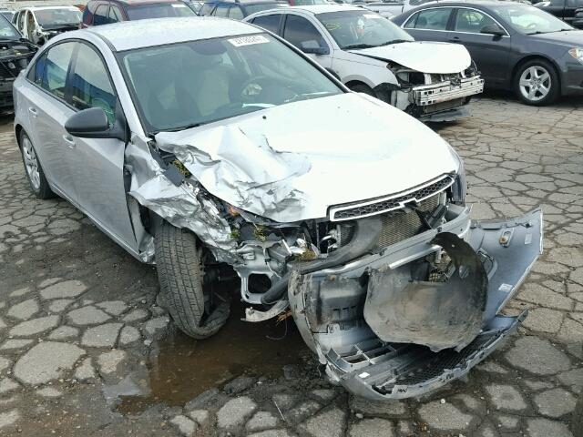 1G1PA5SH0E7175948 - 2014 CHEVROLET CRUZE SILVER photo 1