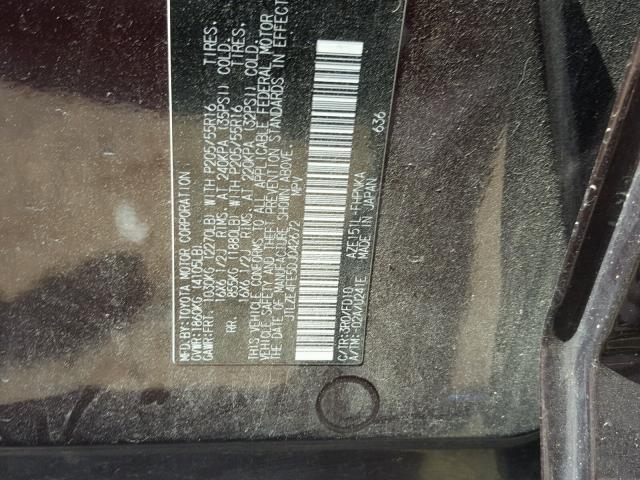 JTLZE4FE5DJ042672 - 2013 TOYOTA SCION XB Kastanienbraun Foto 10