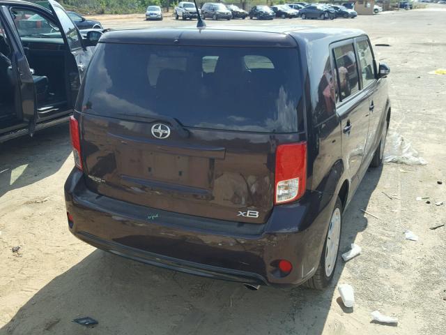 JTLZE4FE5DJ042672 - 2013 TOYOTA SCION XB Kastanienbraun Foto 4