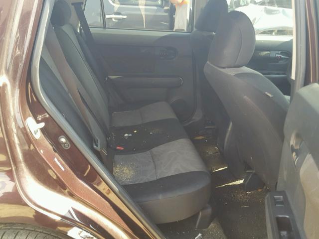JTLZE4FE5DJ042672 - 2013 TOYOTA SCION XB Kastanienbraun Foto 6