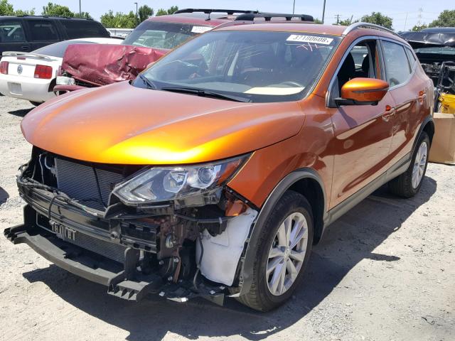 JN1BJ1CP6HW015392 - 2017 NISSAN ROGUE SPOR ORANGE photo 2