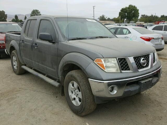 1N6AD07U78C429340 - 2008 NISSAN FRONTIER C GRAY photo 1