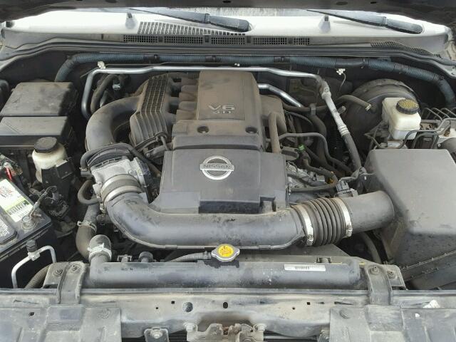 1N6AD07U78C429340 - 2008 NISSAN FRONTIER C GRAY photo 7