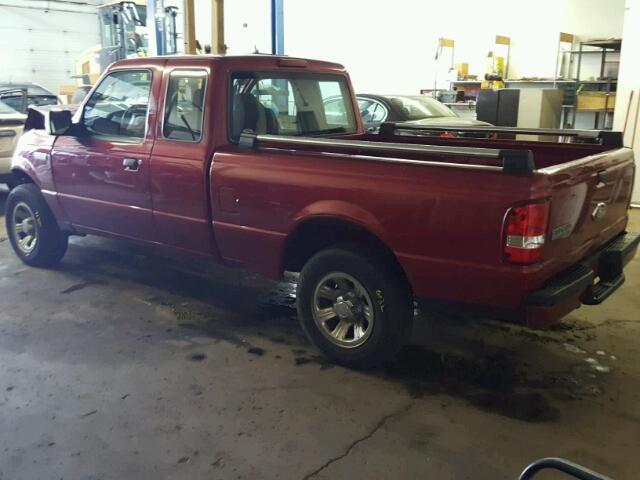 1FTYR14U77PA49337 - 2007 FORD RANGER RED photo 3