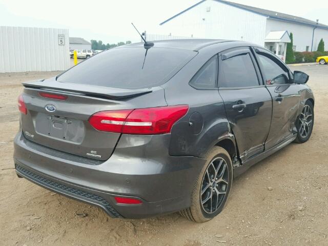 1FADP3F25GL246242 - 2016 FORD FOCUS SE GRAY photo 4