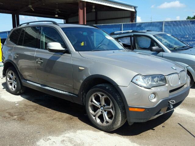 WBXPC9C44AWJ31412 - 2010 BMW X3 XDRIVE3 GOLD photo 1