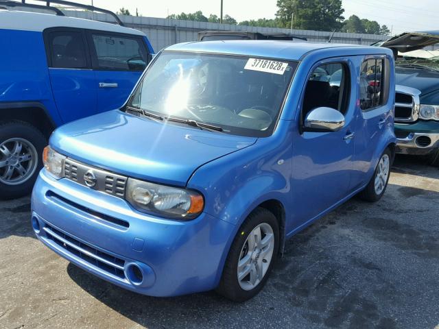 JN8AZ2KR6DT301074 - 2013 NISSAN CUBE S BLUE photo 2