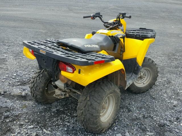 4XAMH50A46B701001 - 2006 POLARIS SPORTSMAN YELLOW photo 4