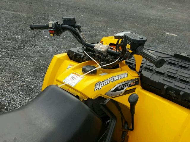 4XAMH50A46B701001 - 2006 POLARIS SPORTSMAN YELLOW photo 5