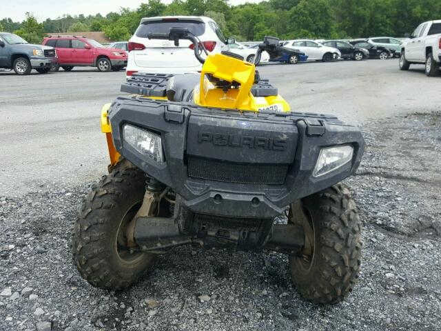 4XAMH50A46B701001 - 2006 POLARIS SPORTSMAN YELLOW photo 9