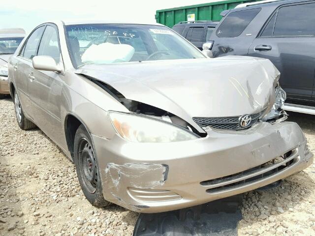 4T1BE32K04U349261 - 2004 TOYOTA CAMRY LE/X GOLD photo 1