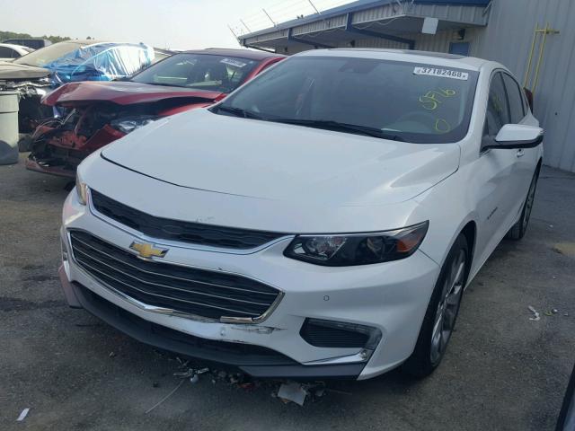 1G1ZH5SX7GF300173 - 2016 CHEVROLET MALIBU PRE 白色 照片 2