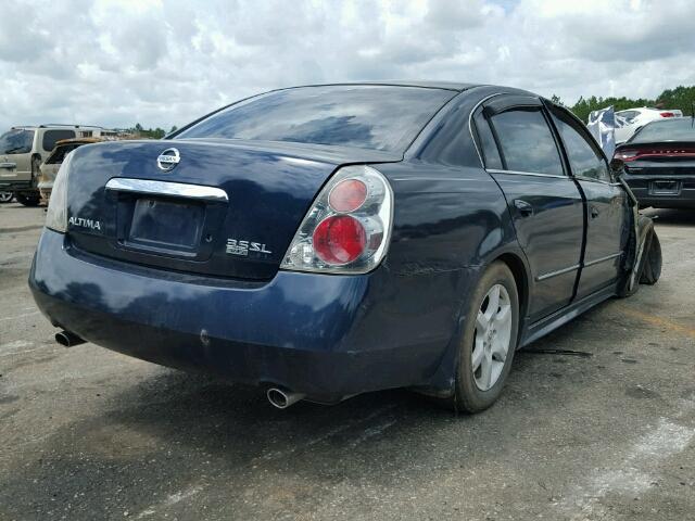 1N4BL11D25C205015 - 2005 NISSAN ALTIMA SE BLUE photo 4