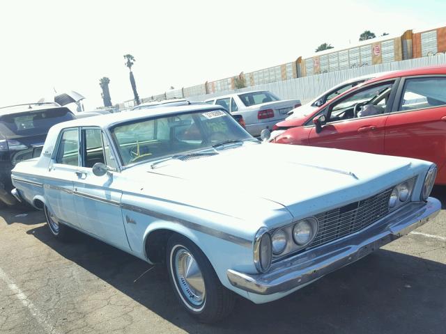 00000003235127986 - 1963 PLYMOUTH BELVEDERE BLUE photo 1