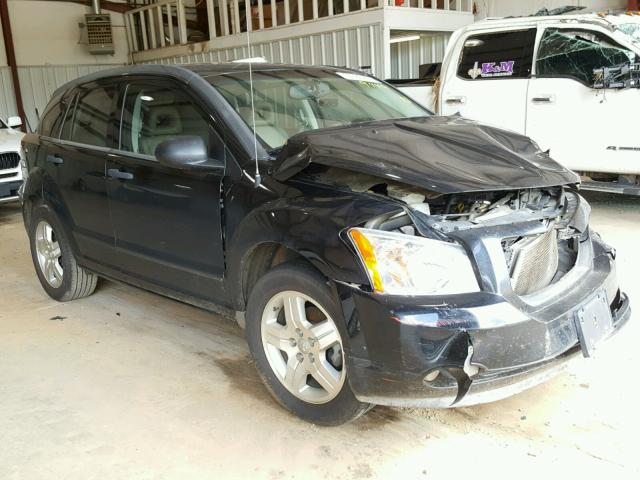 1B3HB48B37D329449 - 2007 DODGE CALIBER SX BLACK photo 1