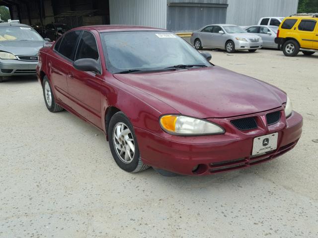 1G2NE52F04M578186 - 2004 PONTIAC GRAND AM S მუქწითელი ფოტო 1