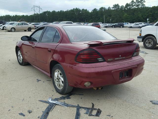 1G2NE52F04M578186 - 2004 PONTIAC GRAND AM S მუქწითელი ფოტო 3