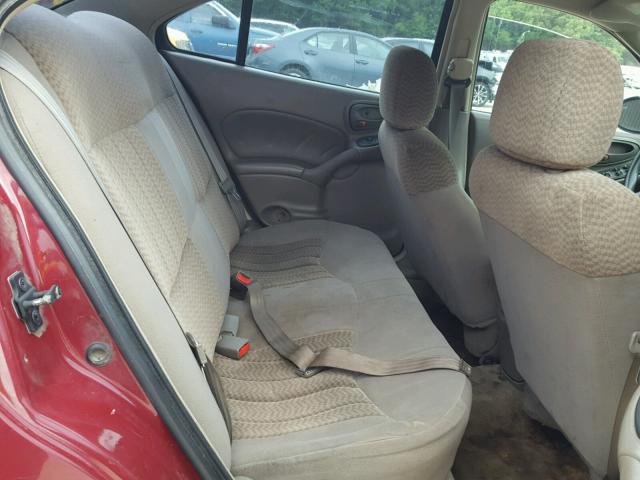 1G2NE52F04M578186 - 2004 PONTIAC GRAND AM S მუქწითელი ფოტო 6