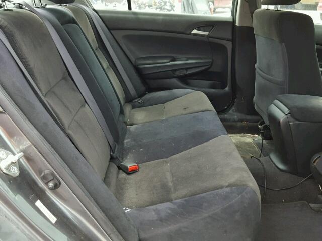 JHMCP26329C011324 - 2009 HONDA ACCORD GRAY photo 6