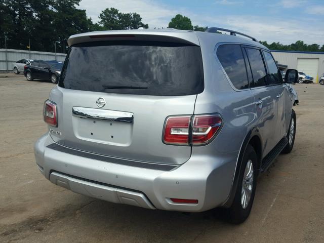 JN8AY2NC0J9550845 - 2018 NISSAN ARMADA SV SILVER photo 4