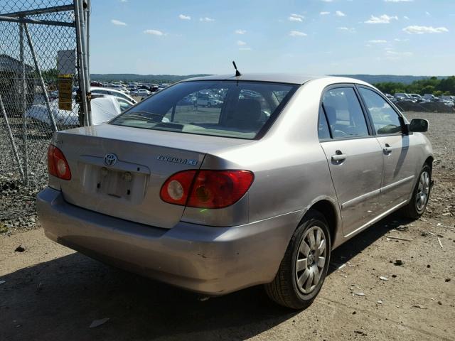 1NXBR32E73Z062402 - 2003 TOYOTA COROLLA LE 银色 照片 4