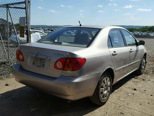 1NXBR32E73Z062402 - 2003 TOYOTA COROLLA LE SILVER photo 4