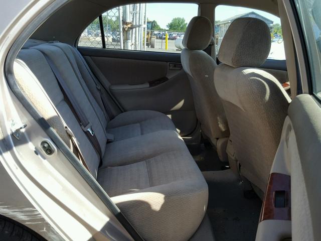 1NXBR32E73Z062402 - 2003 TOYOTA COROLLA LE 银色 照片 6