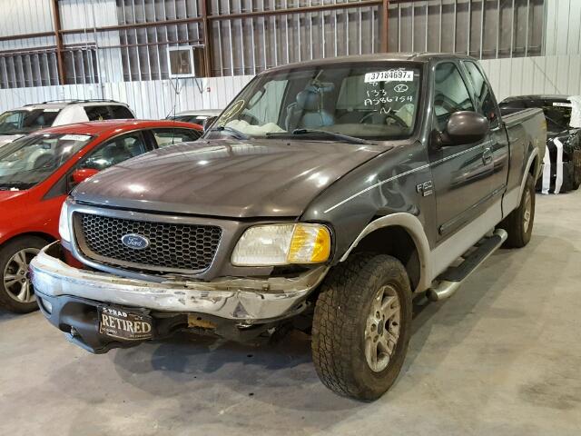 1FTRX18L03NA31876 - 2003 FORD F150 GRAY photo 2