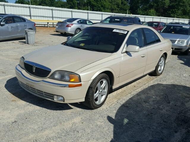 1LNHM87A9YY872772 - 2000 LINCOLN LS კრემისფერი ფოტო 2