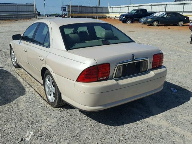 1LNHM87A9YY872772 - 2000 LINCOLN LS კრემისფერი ფოტო 3