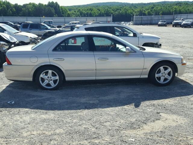 1LNHM87A9YY872772 - 2000 LINCOLN LS კრემისფერი ფოტო 9