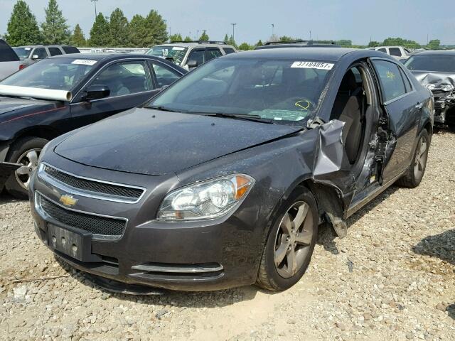 1G1ZC5E01CF308499 - 2012 CHEVROLET MALIBU 1LT CHARCOAL photo 2