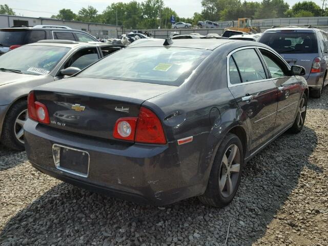 1G1ZC5E01CF308499 - 2012 CHEVROLET MALIBU 1LT CHARCOAL photo 4