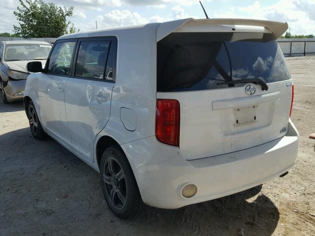 JTLKE50E191076261 - 2009 TOYOTA SCION XB Blanco foto 3