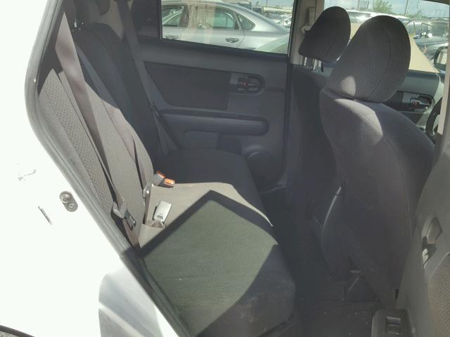 JTLKE50E191076261 - 2009 TOYOTA SCION XB Blanco foto 6