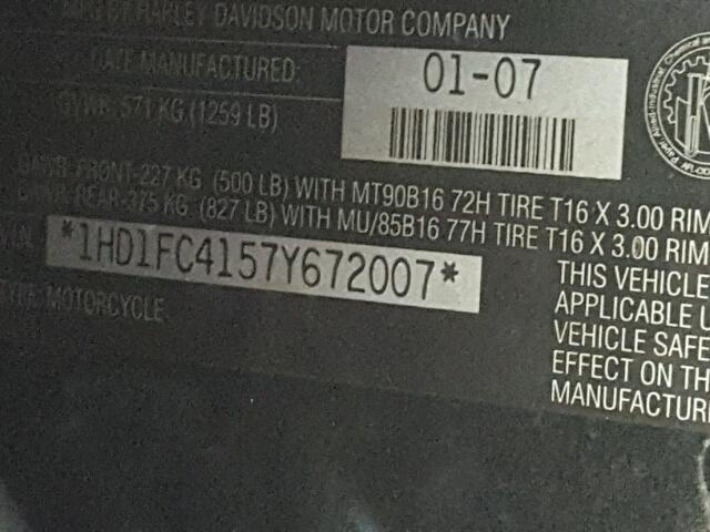 1HD1FC4157Y672007 - 2007 HARLEY-DAVIDSON FLHTCUI RED photo 20