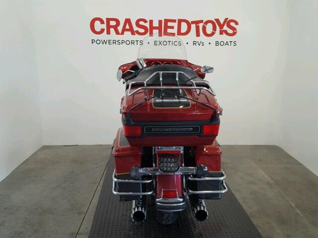 1HD1FC4157Y672007 - 2007 HARLEY-DAVIDSON FLHTCUI RED photo 4