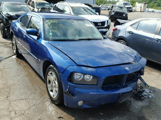 2B3CA3CV4AH194551 - 2010 DODGE CHARGER SX BLUE photo 1