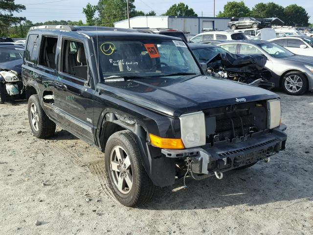 1J8HH48KX6C269518 - 2006 JEEP COMMANDER 黑色 照片 1