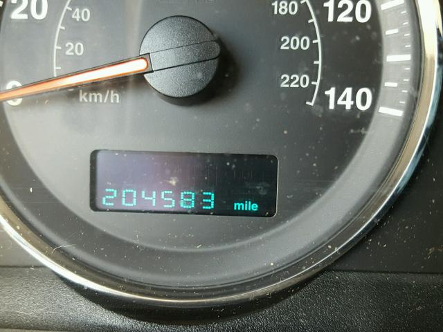 1J8HH48KX6C269518 - 2006 JEEP COMMANDER 黑色 照片 8