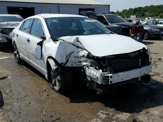 1G1ZC5E05CF383030 - 2012 CHEVROLET MALIBU 1LT WHITE photo 1