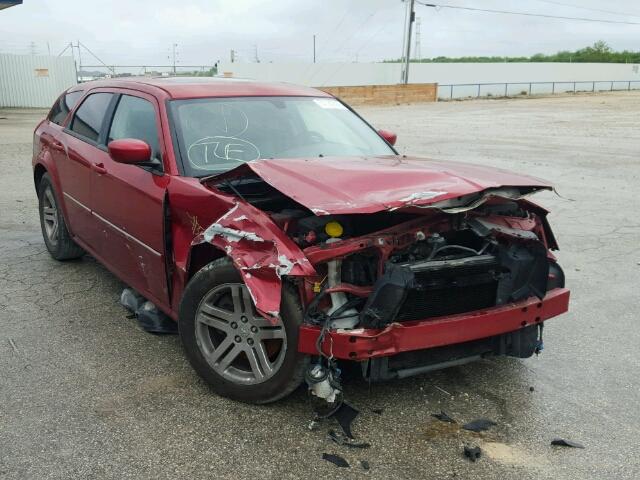 2D4GV58205H128117 - 2005 DODGE MAGNUM R/T MAROON photo 1