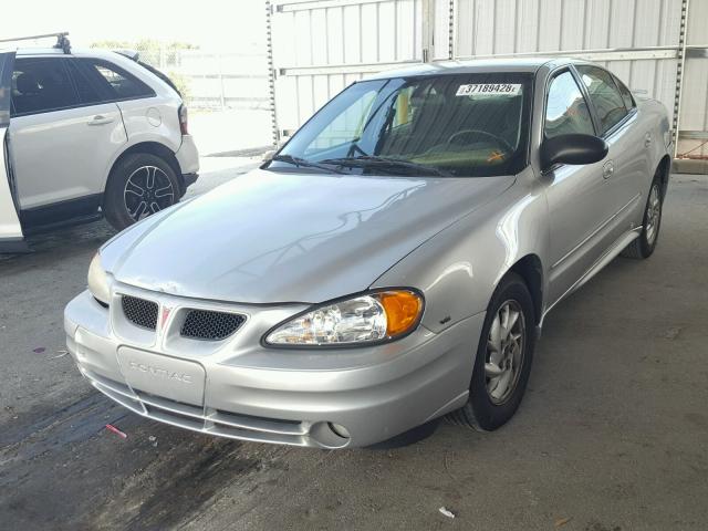 1G2NF52E34M560446 - 2004 PONTIAC GRAND AM S 银色 照片 2