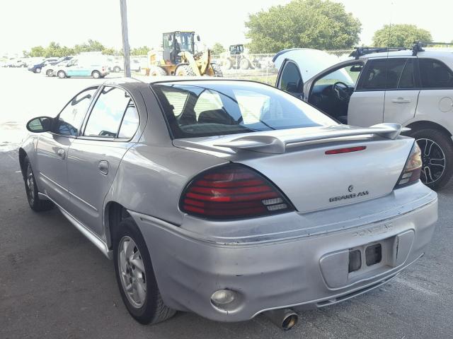 1G2NF52E34M560446 - 2004 PONTIAC GRAND AM S 银色 照片 3